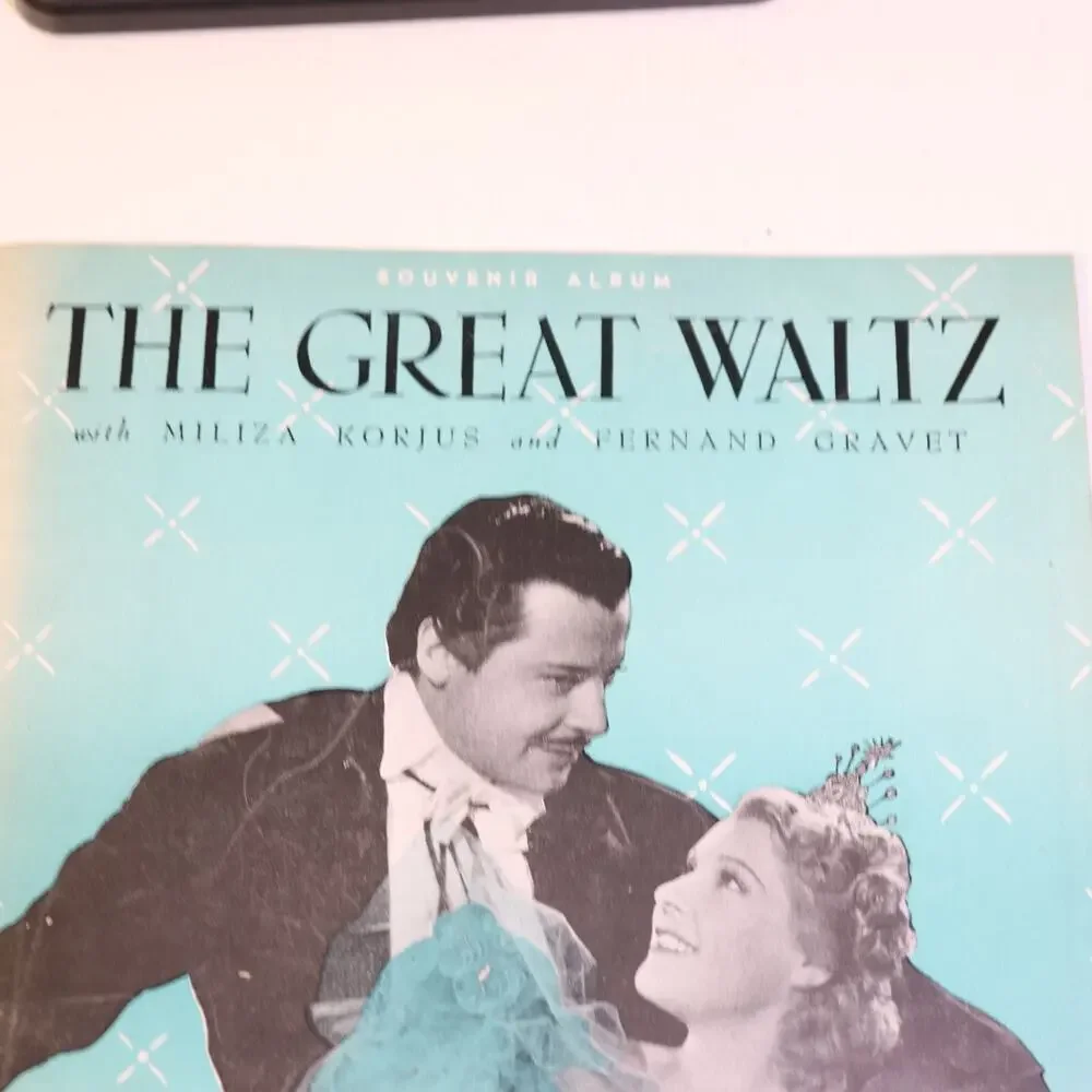 The Great Waltz Souvenir Album Songbook Sheet Music Hammerstein Strauss 1944